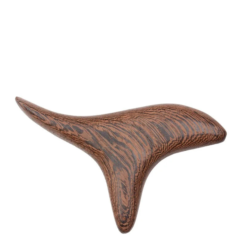 Foot massage tools wood triangle finches wooden foot sole acupuncture point massage foot massager cone fork point bar