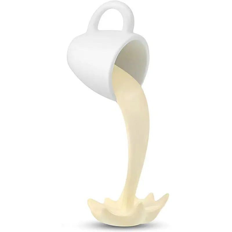 Suspended Coffee Cup 3D Hanging Creative Resin Desktop Ornament Decorative Craft Home Design